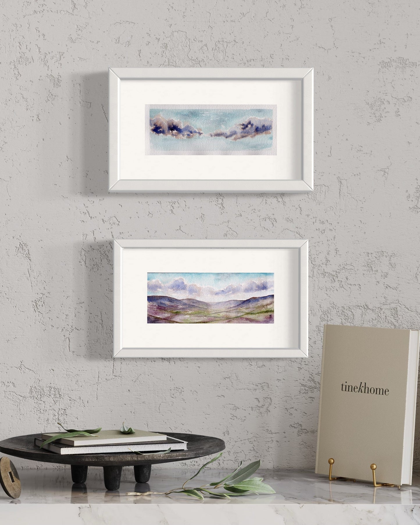 Mini Moorland View - Original Watercolour Painting