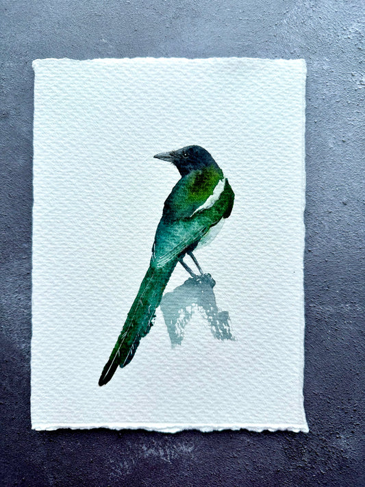 Two for Joy - Original Watercolour Painting Commission