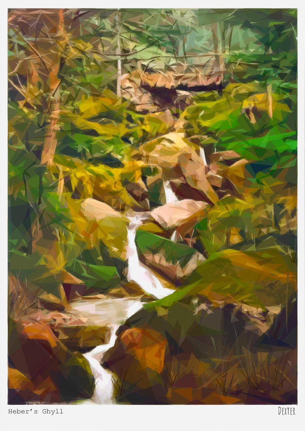 Hebers Ghyll - Studio Print