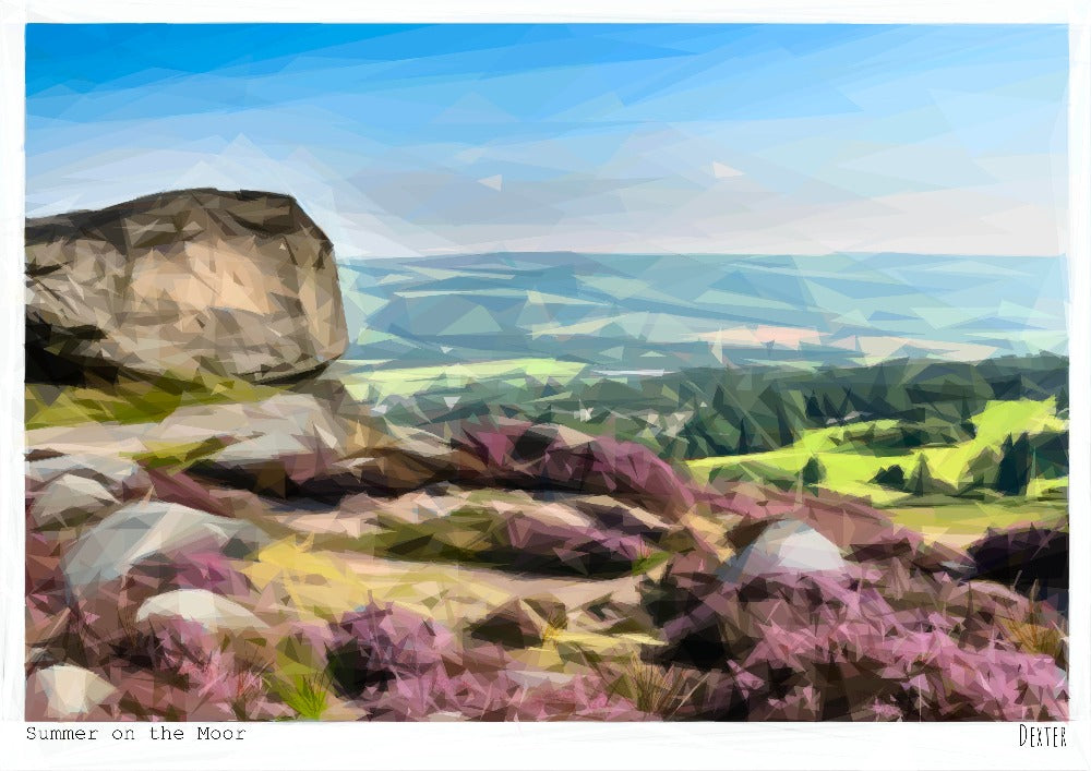 Summer on the Moor - Studio Print