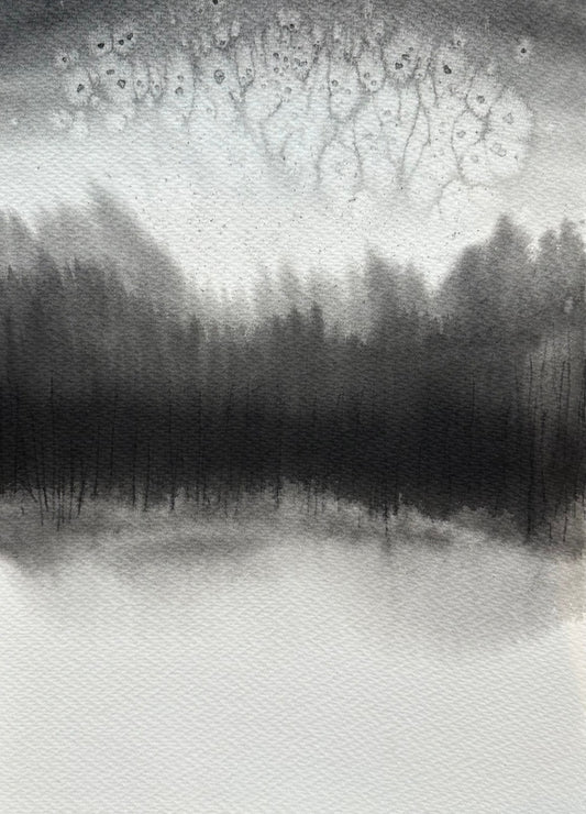 Where my Brother Lost his Glasses - Original Watercolour Painting