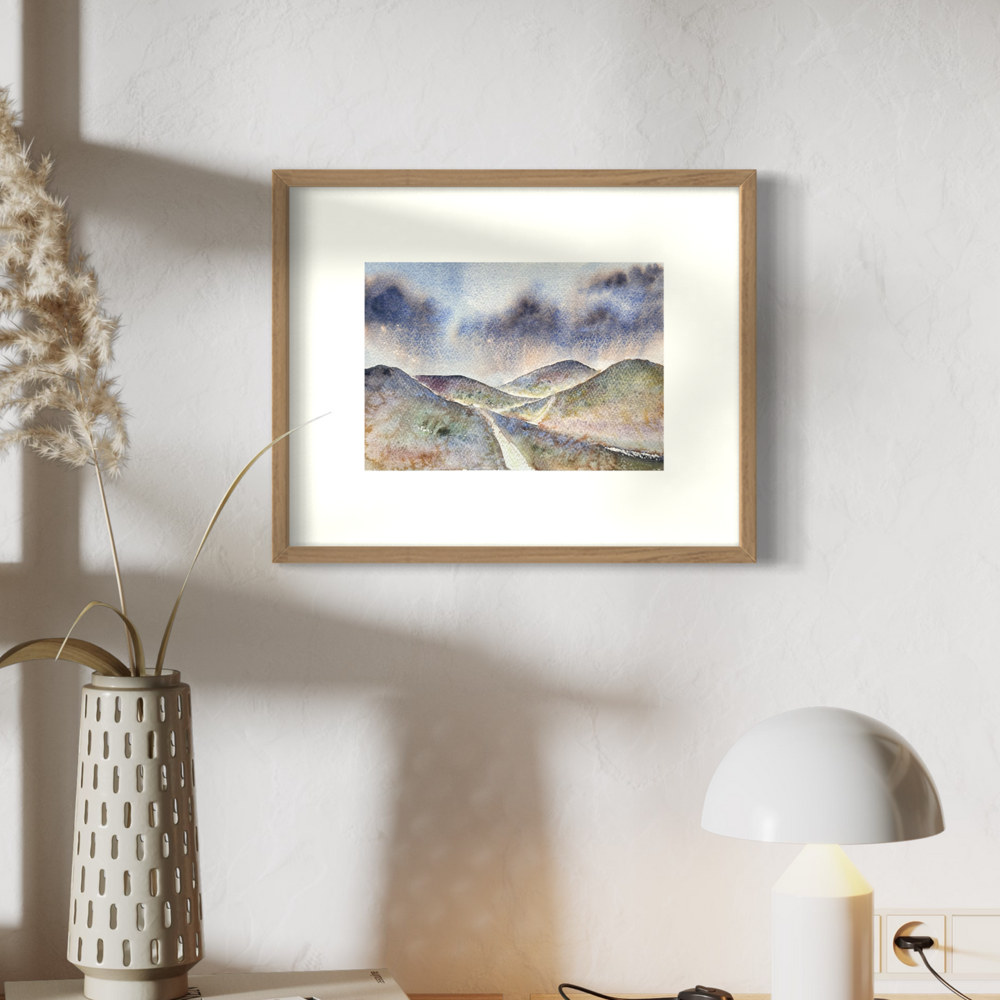 Another Rainy Day on Ilkley Moor - Original Watercolour Painting