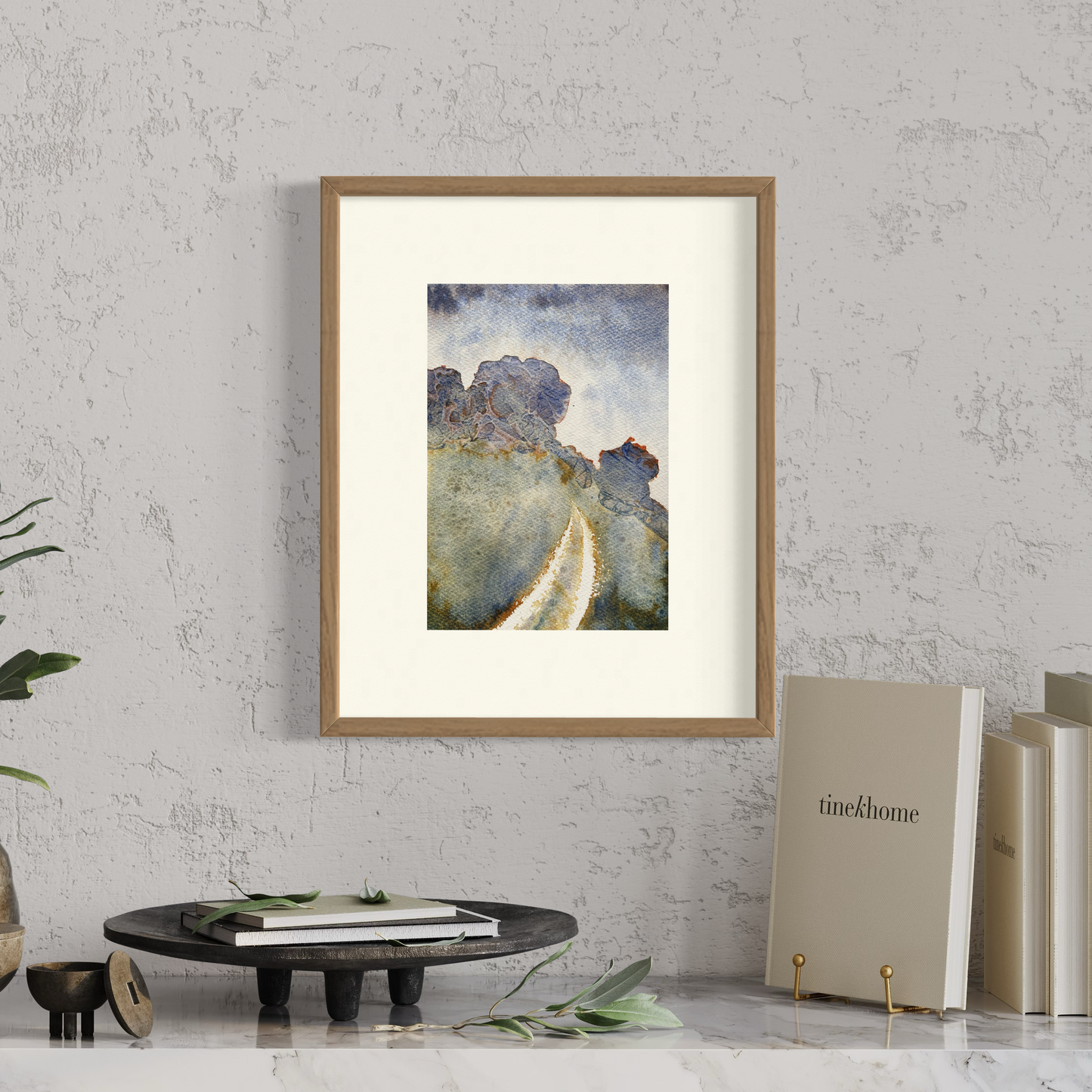 Ilkley Moor Cow & Calf - Original Watercolour Painting