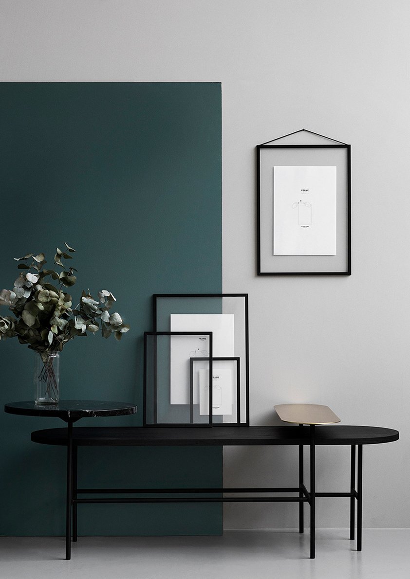 Hello Mr Magpie, How's Your Wife?  - Original Watercolour Painting in A4 Moebe Frame