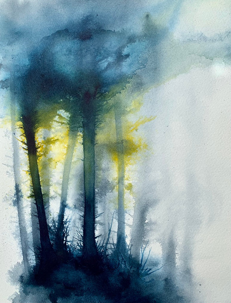 Middleton Woods - Original Large Ink Painting