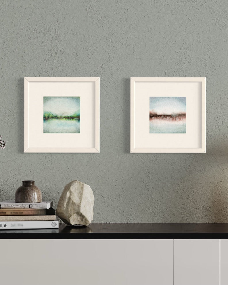 Jadeite for Confidence & Acceptance - Mounted Original Watercolour Painting