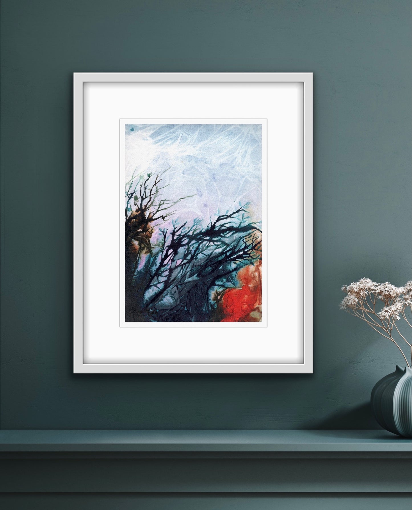 Here I Found Frosted Brambles