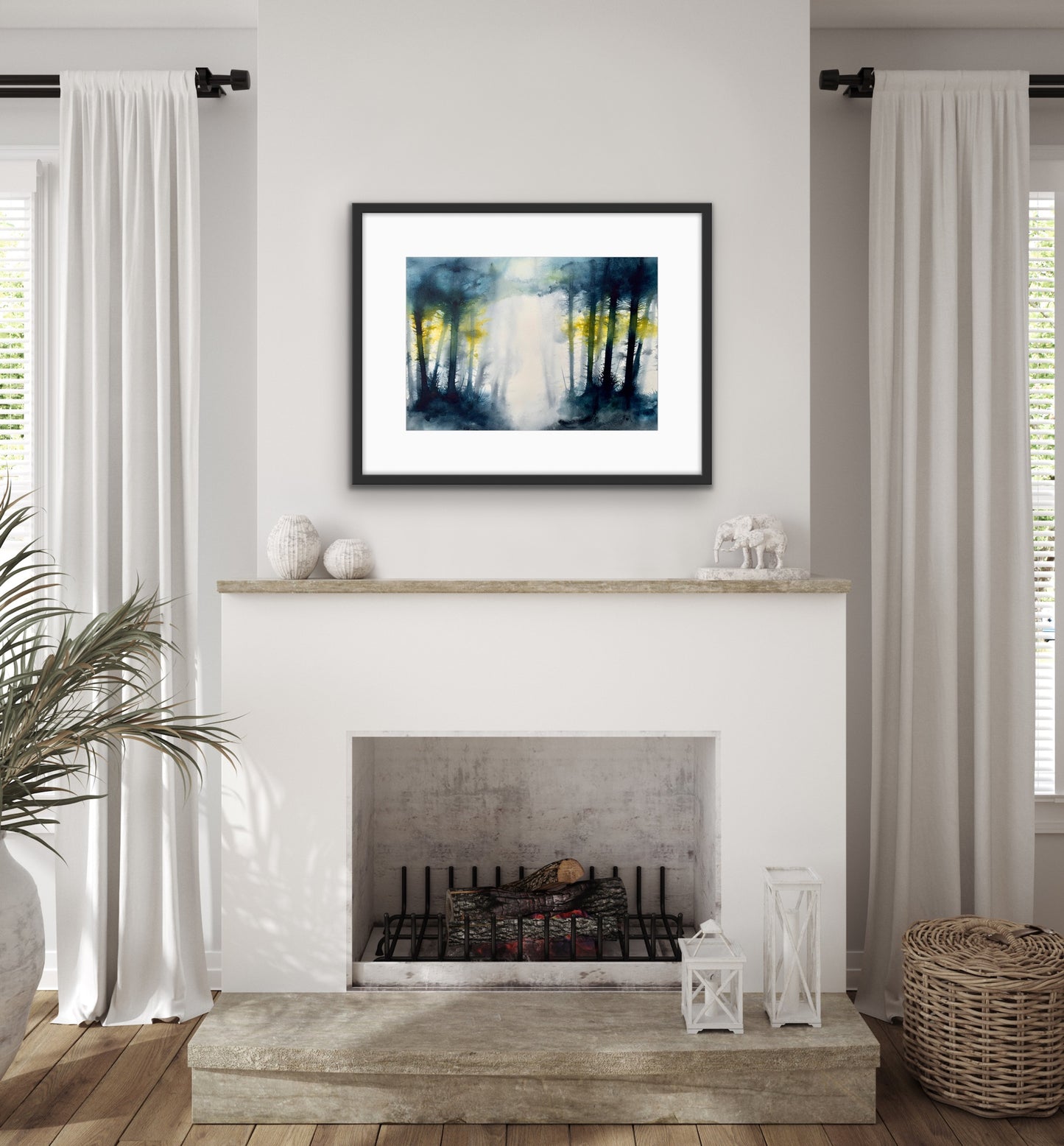 Middleton Woods - Original Large Ink Painting