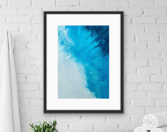 The Melting of the Ice Floes - Original Large Ink Painting