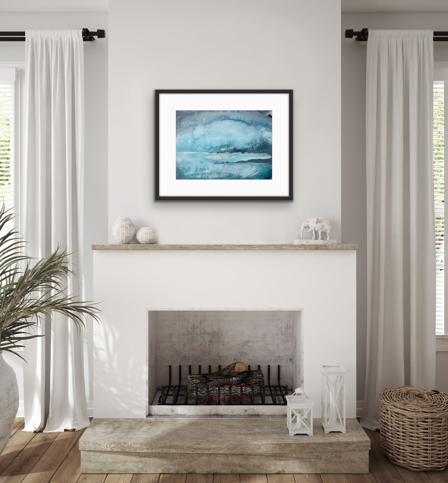 Constantine Bay, Cornwall - Original Large Watercolour Painting