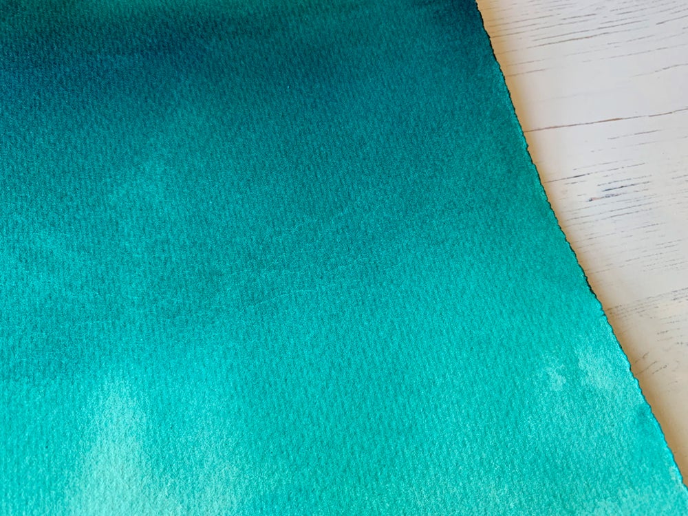 Foggy Ilkley Tarn No.2 -  Original Large Ink Painting