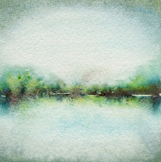 Jadeite for Confidence & Acceptance - Mounted Original Watercolour Painting