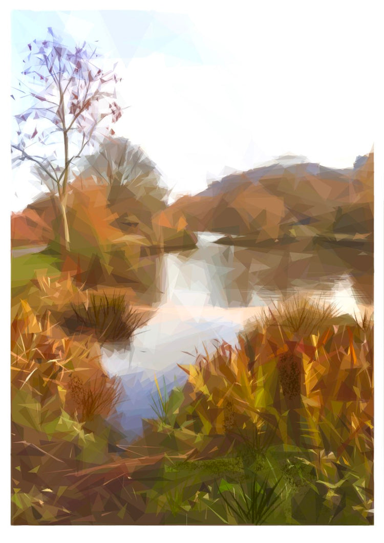 Ilkley Tarn in Autumn