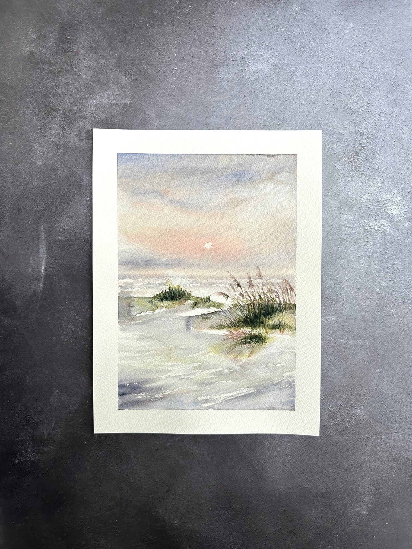 Soft Dunes - Original Watercolour Painting