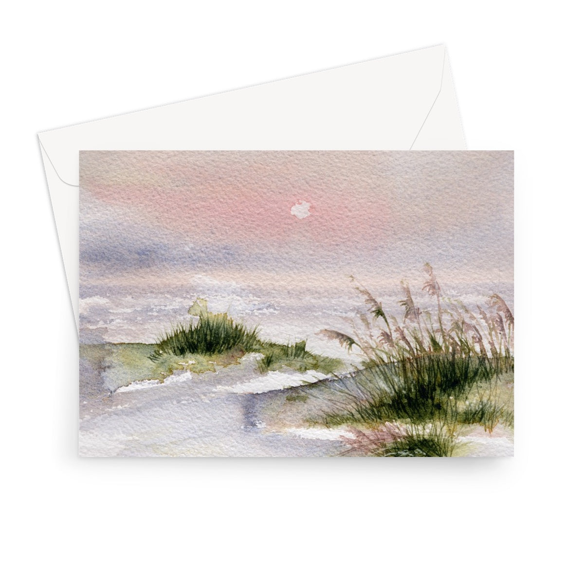 Soft Sand Dunes -  Greeting Card