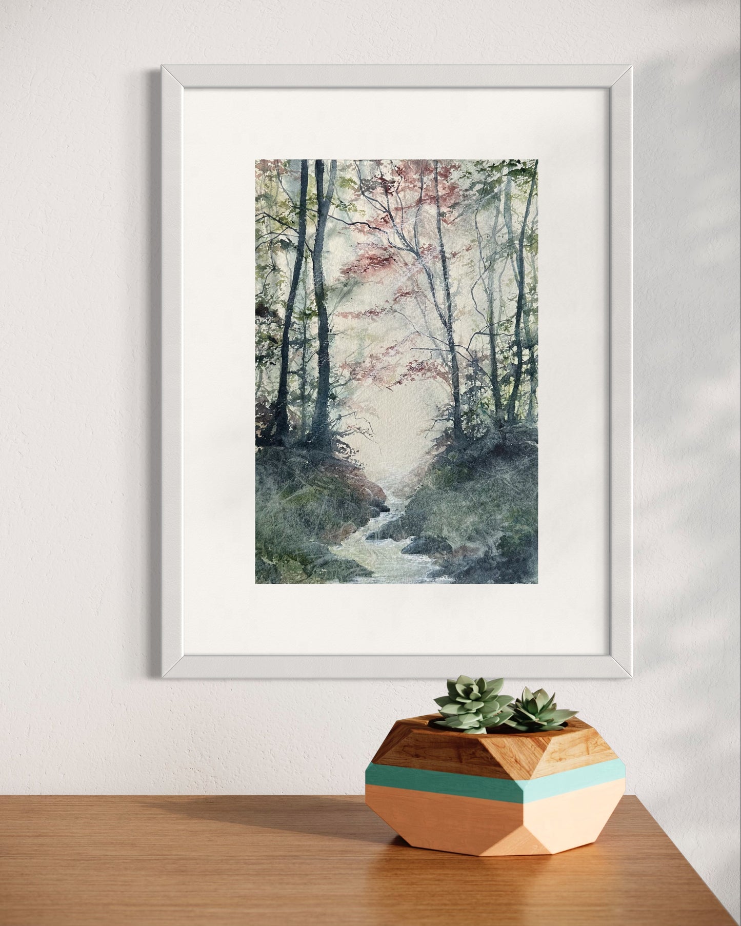 Woodland Stream - Original Watercolour Painting