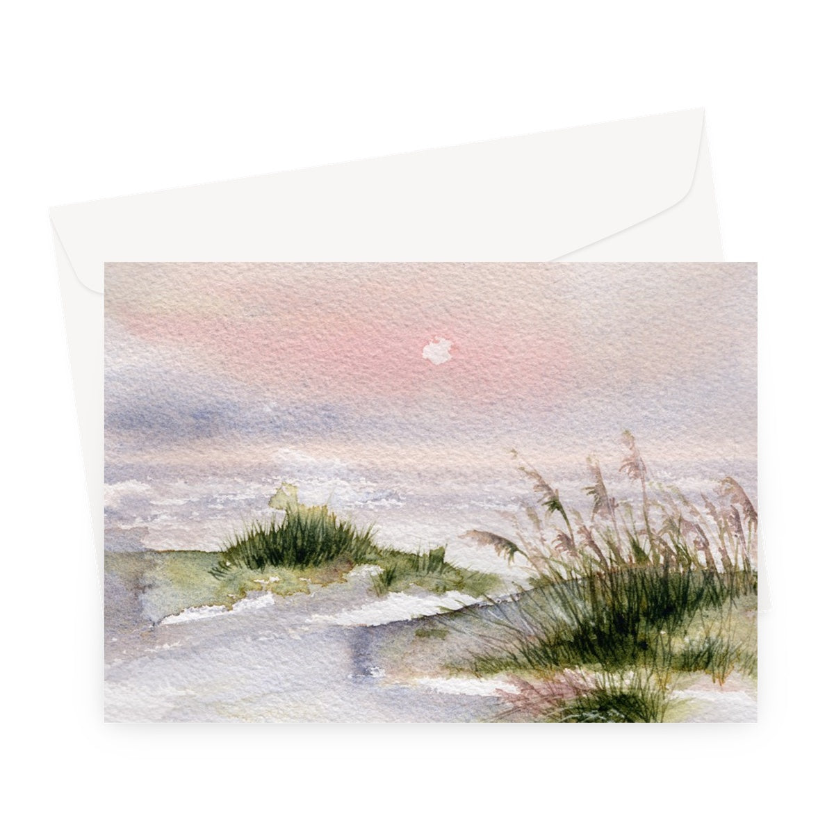 Soft Sand Dunes -  Greeting Card