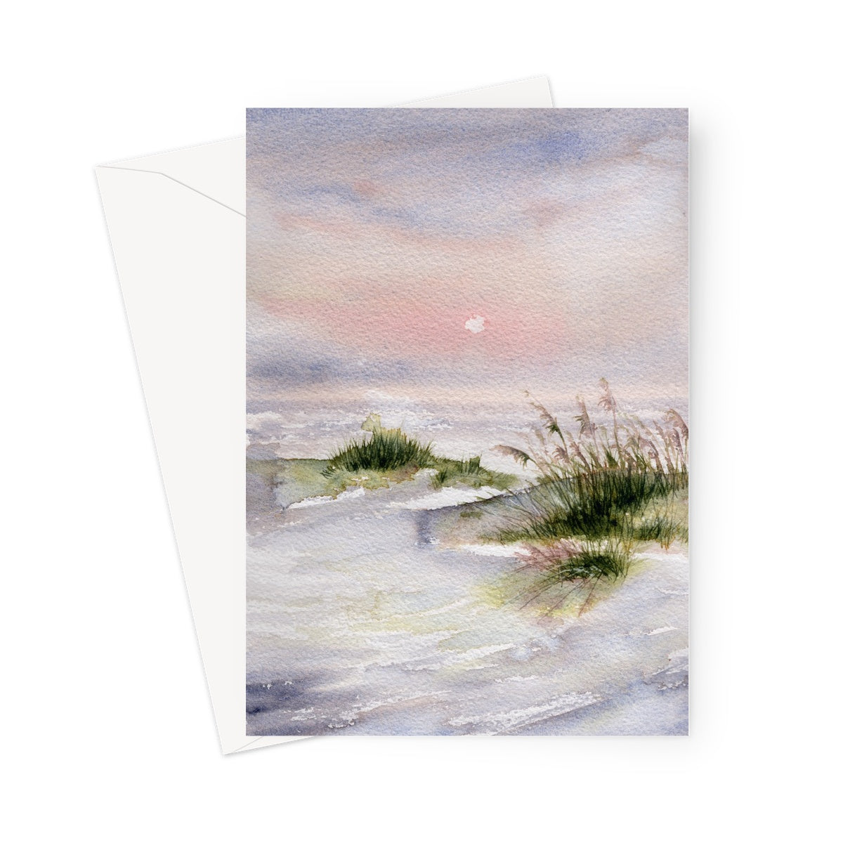 Soft Sand Dunes -  Greeting Card