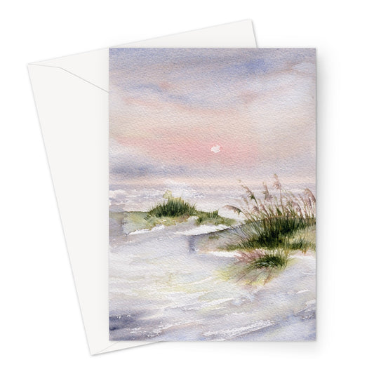 Soft Sand Dunes -  Greeting Card