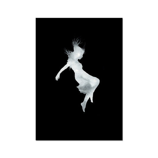 Freefall (Ghost White)-  Hahnemühle German Etching Print