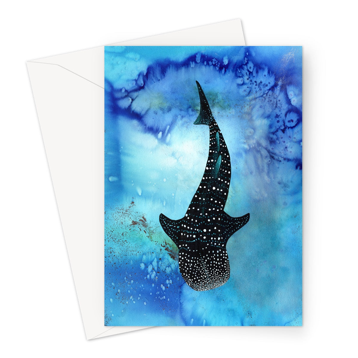 Silent Swim No.2 Greeting Card