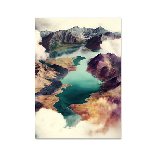Erebor Mountains Hahnemühle German Etching Print